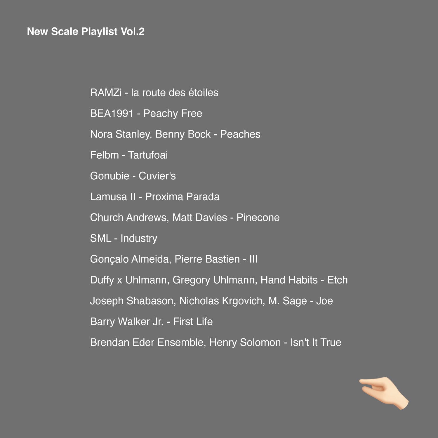 New Scale Playlist Vol.2